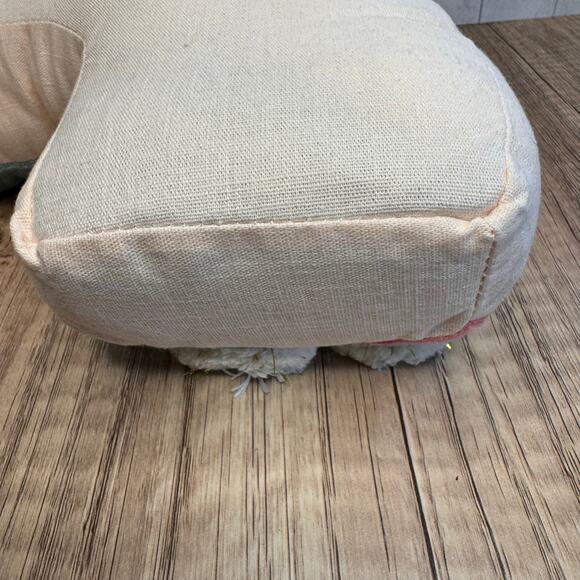 Rainbow Shelf Sitter Mon Ami Pillow Gift for Baby Pink Pom Pom NEW FAST SHIP - Picture 7 of 7